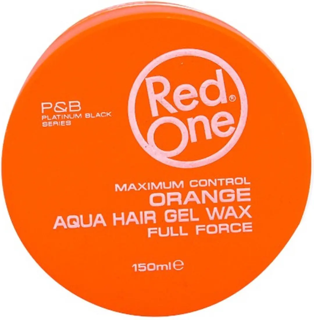 Red One Hairwax Aqua Orange 450ml - 3 Stuks