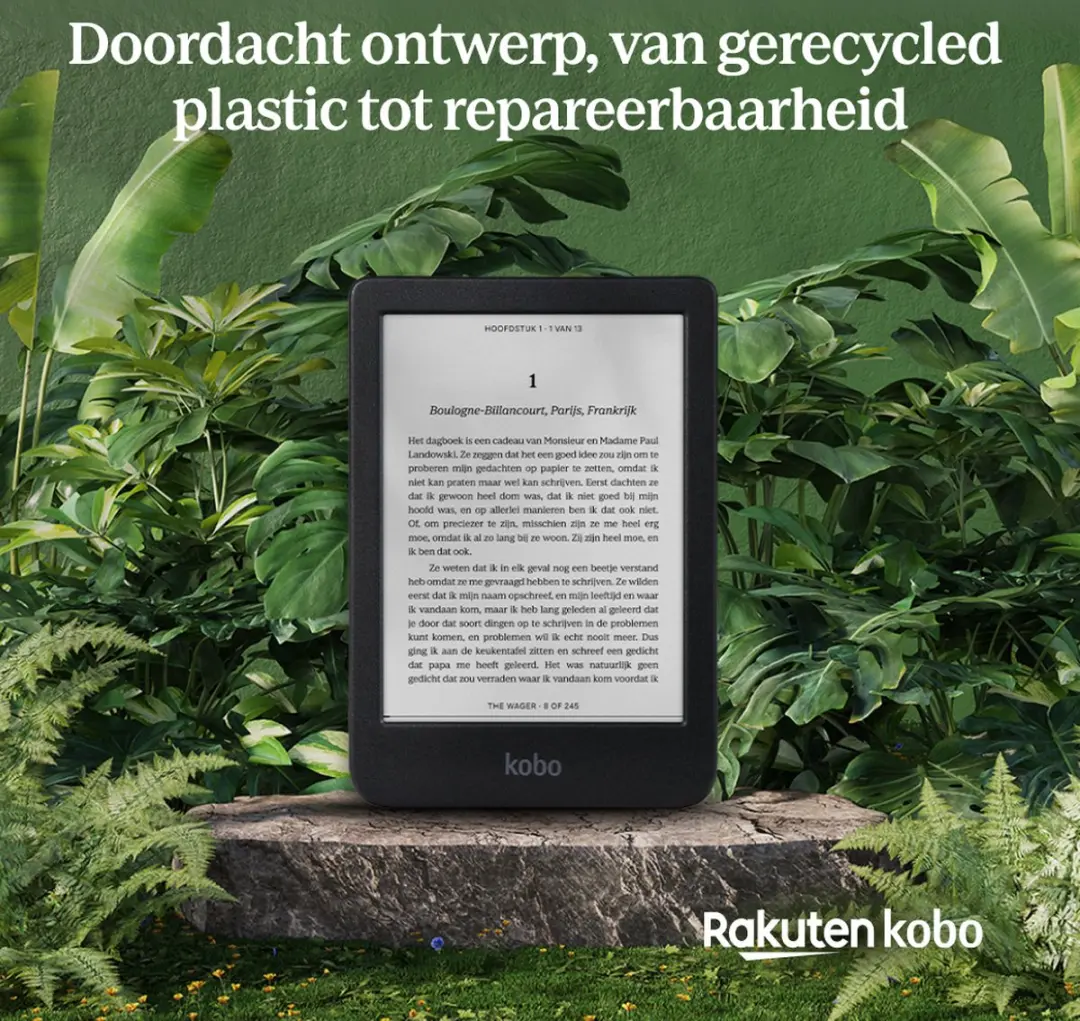Kobo Clara BW E-reader 6 inch 16GB - Zwart