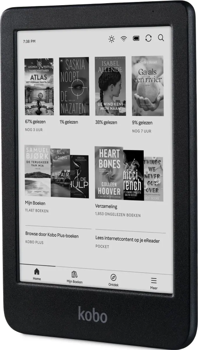 Kobo Clara BW E-reader 6 inch 16GB - Zwart