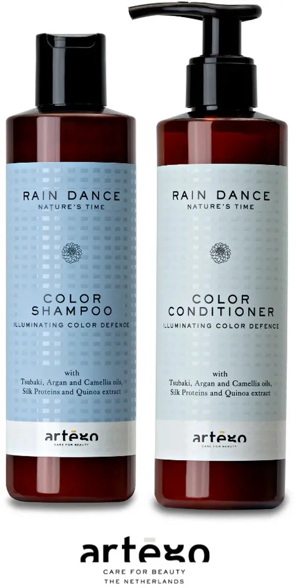 Artègo Rain Dance Color Mini Set - Conditioner & Shampoo - 2 Stuks