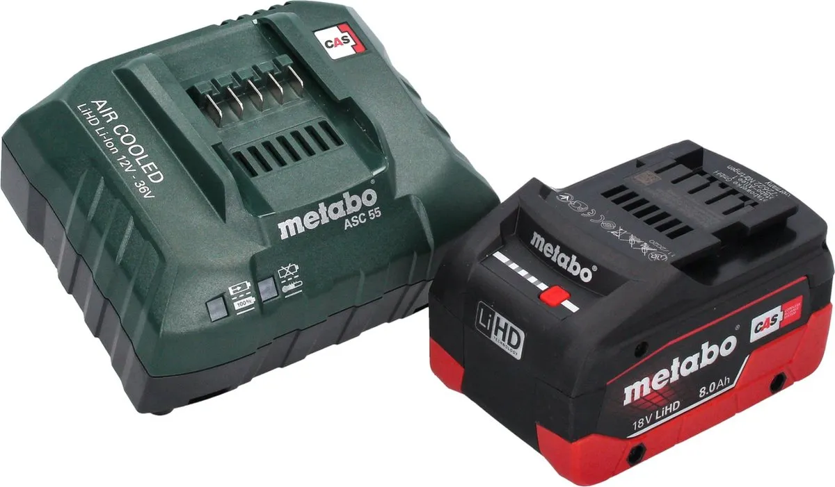 Metabo RW 18 LTX 120 Accu-roerwerk 40L - 2x LiHD 8.0Ah - afbeelding 6 van 6