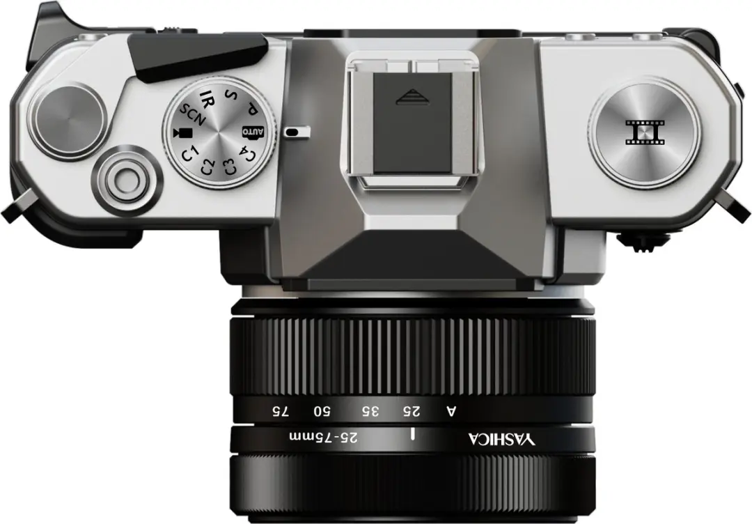 Yashica FX-D 100 Compactcamera - 13 MP - Zwart