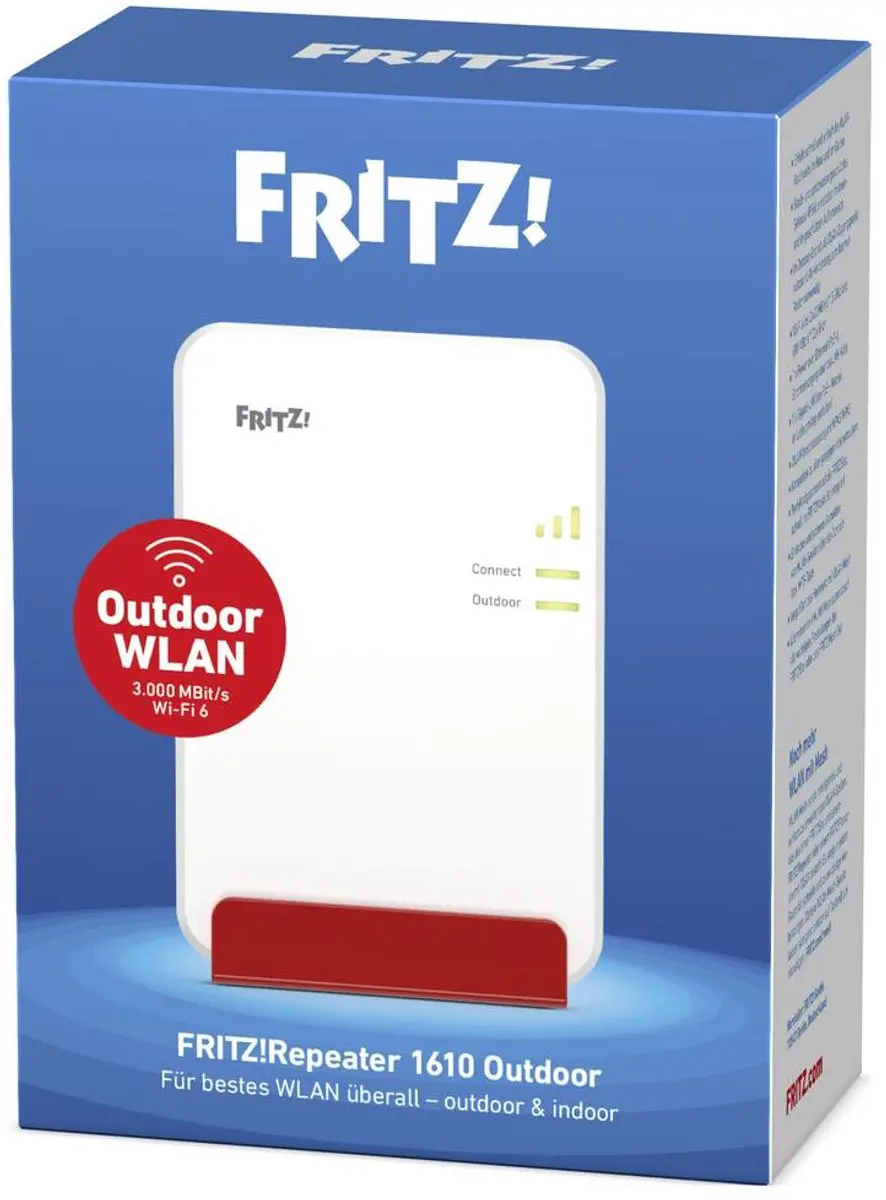 FRITZ!Repeater 1610 WiFi 6 - Outdoor - Wit