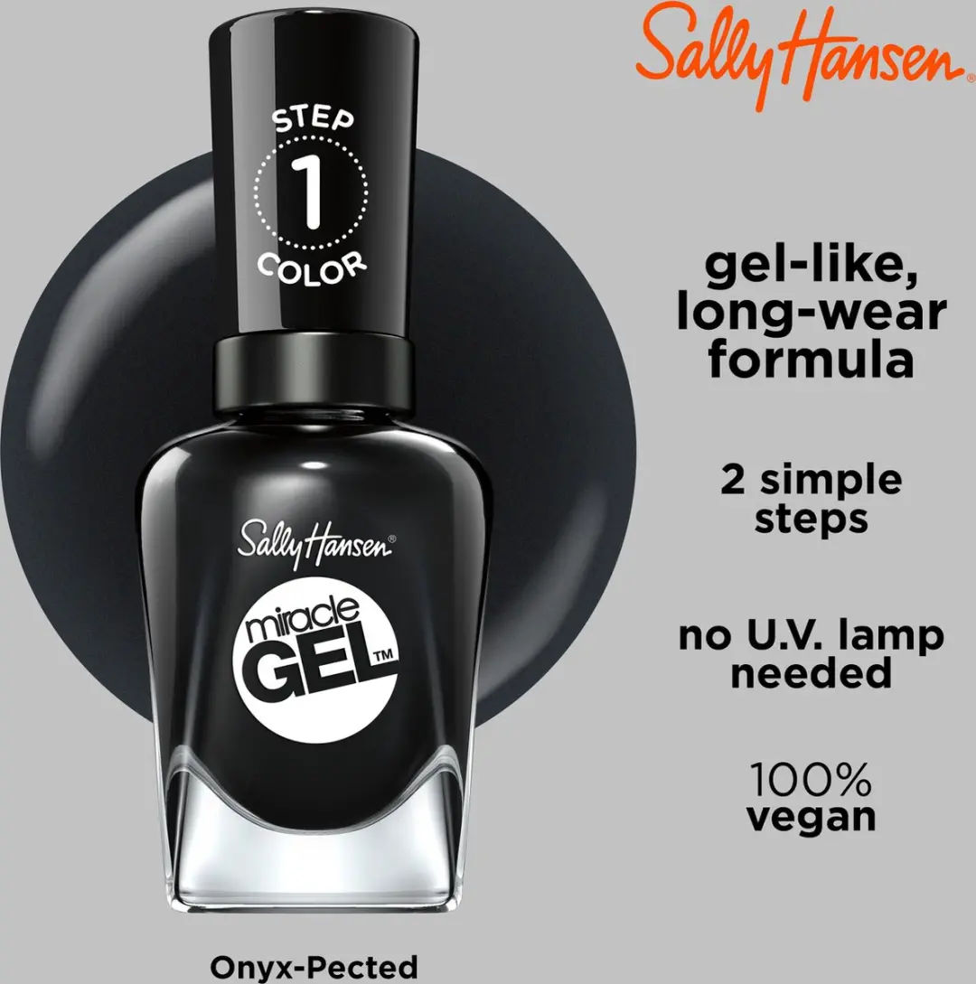 Sally Hansen Miracle Gel Gelnagellak 460 Blacky O - 14.7ml