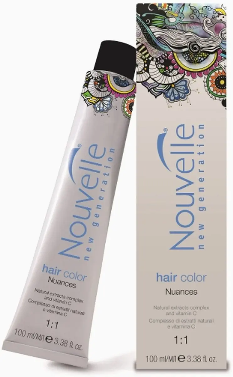 Nouvelle Hair Color 7.34 Golden Copper Blonde 100ml - 100 Stuks