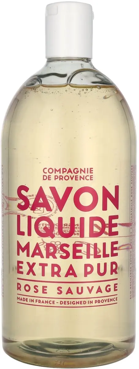 Compagnie de Provence Savon de Marseille Vloeibare Handzeep 1L - Rose Sauvage