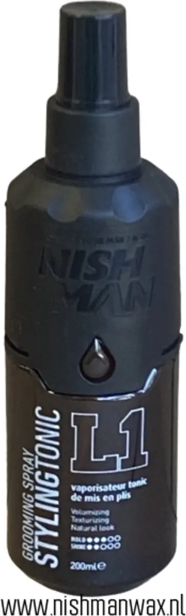 Nishman Grooming Tonic L1 Styling Spray 200ml - Flexibele Hold