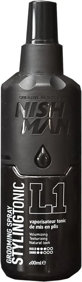 Nishman Grooming Tonic L1 Styling Spray 200ml - Flexibele Hold