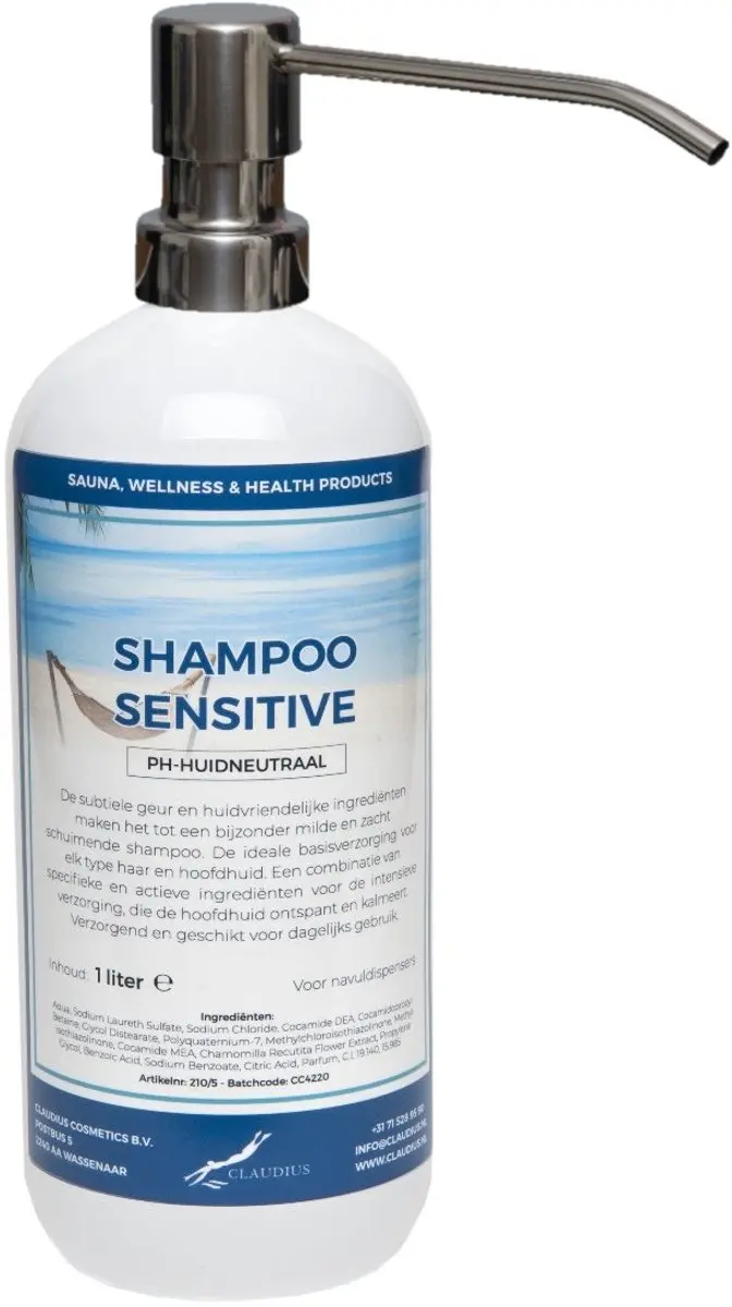 Splashbox Cosmetics Sensitive Care Shampoo 1L