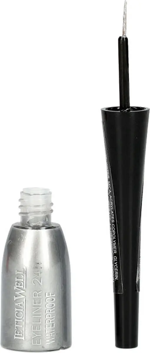 Leticia Well Vloeibare Eyeliner Zilvergrijs