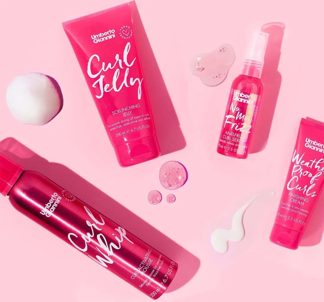 Umberto Giannini Curl Haarverzorging Geschenkset - 3 Stuks