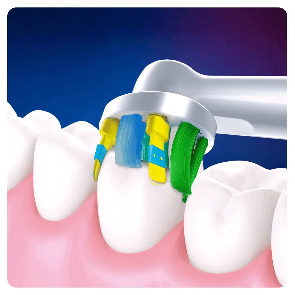 Oral-B FlossAction Opzetborstels 3 Stuks - Groen