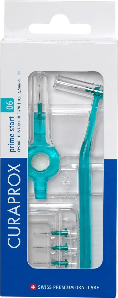 Curaprox Rager Prime Start 06 Turquoise 2.2mm