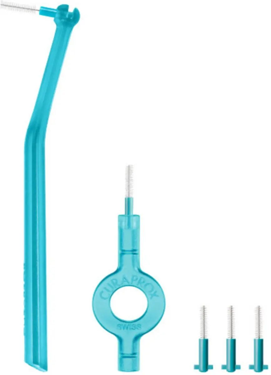 Curaprox Rager Prime Start 06 Turquoise 2.2mm - 5 Stuks