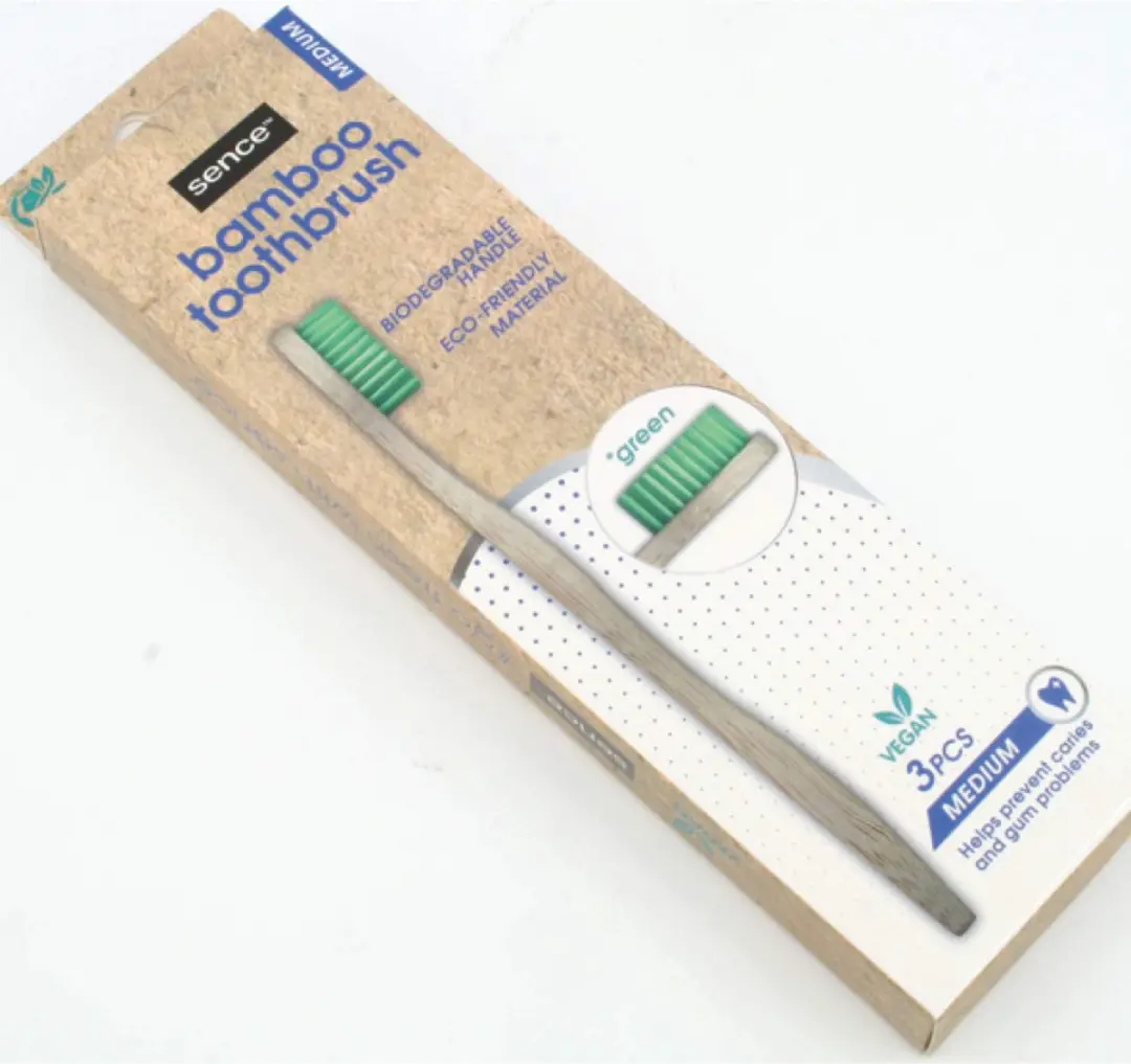 Sence Bamboo Tandenborstel Medium