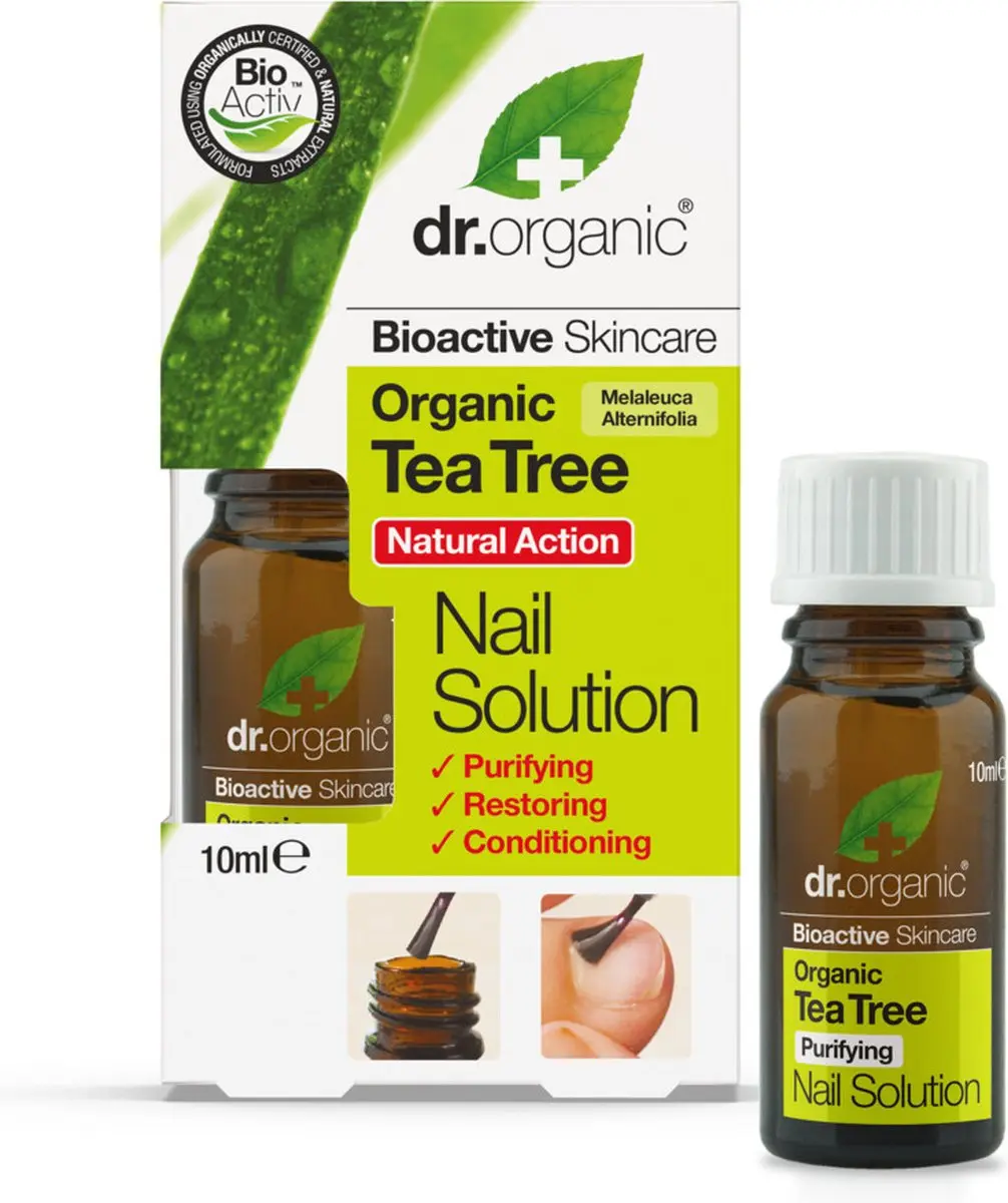 Dr. Organic Tea Tree Nagel Solution 10ml