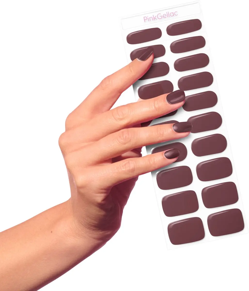 Pink Gellac UV Nagelstickers 0032 Cherrywood Red