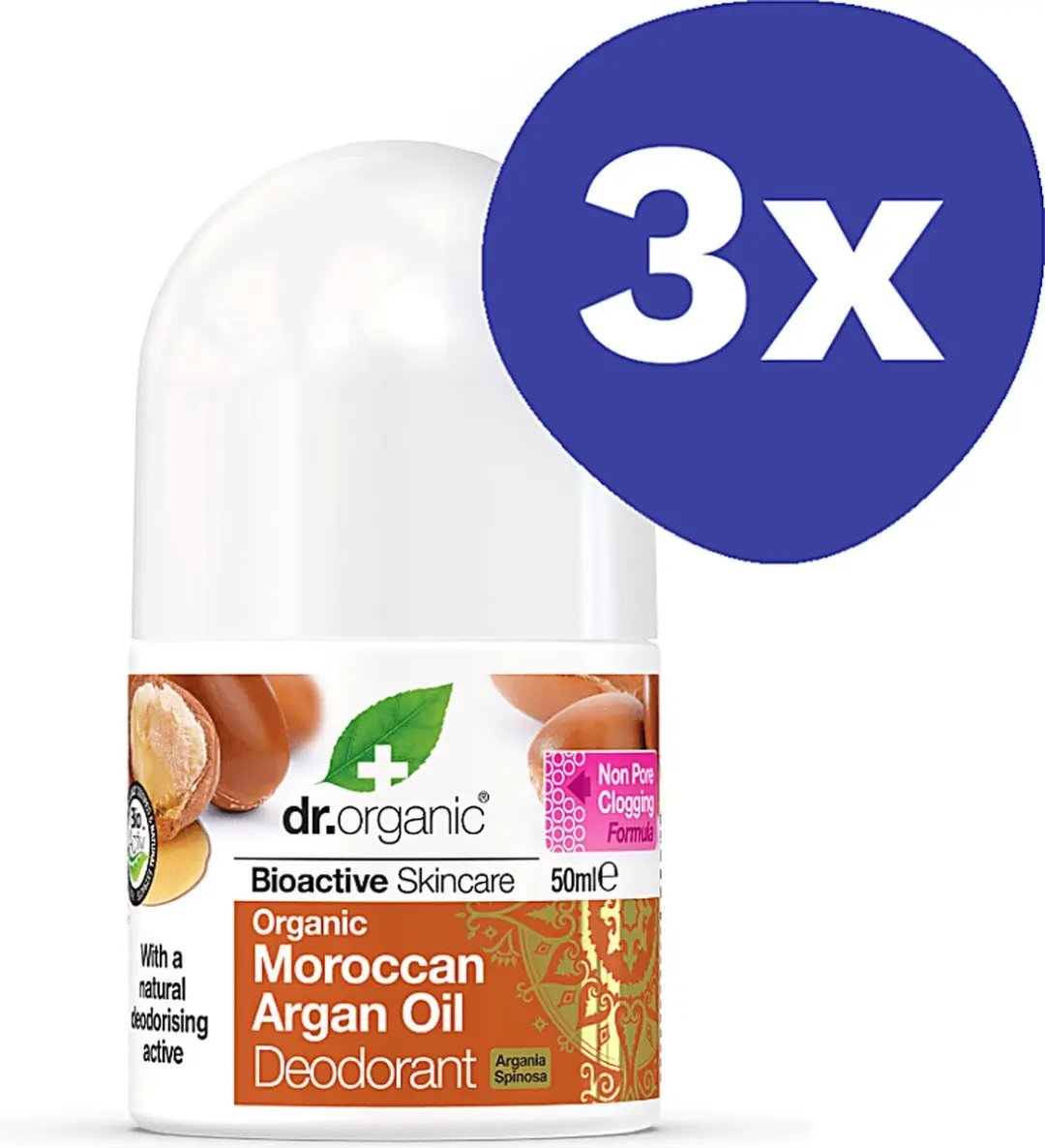 Dr Organic Marokkaanse Argan Olie Deodorant