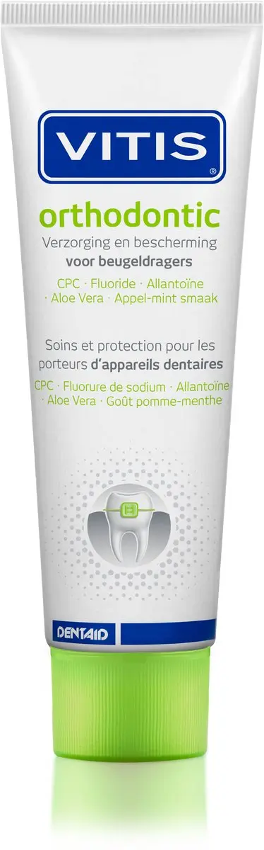 Vitis Orthodontic Tandpasta 4x75ml