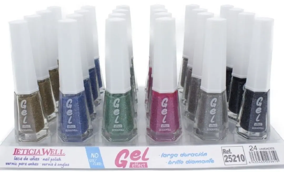 Leticia Well Set Nagellak Glitter 6x10ml