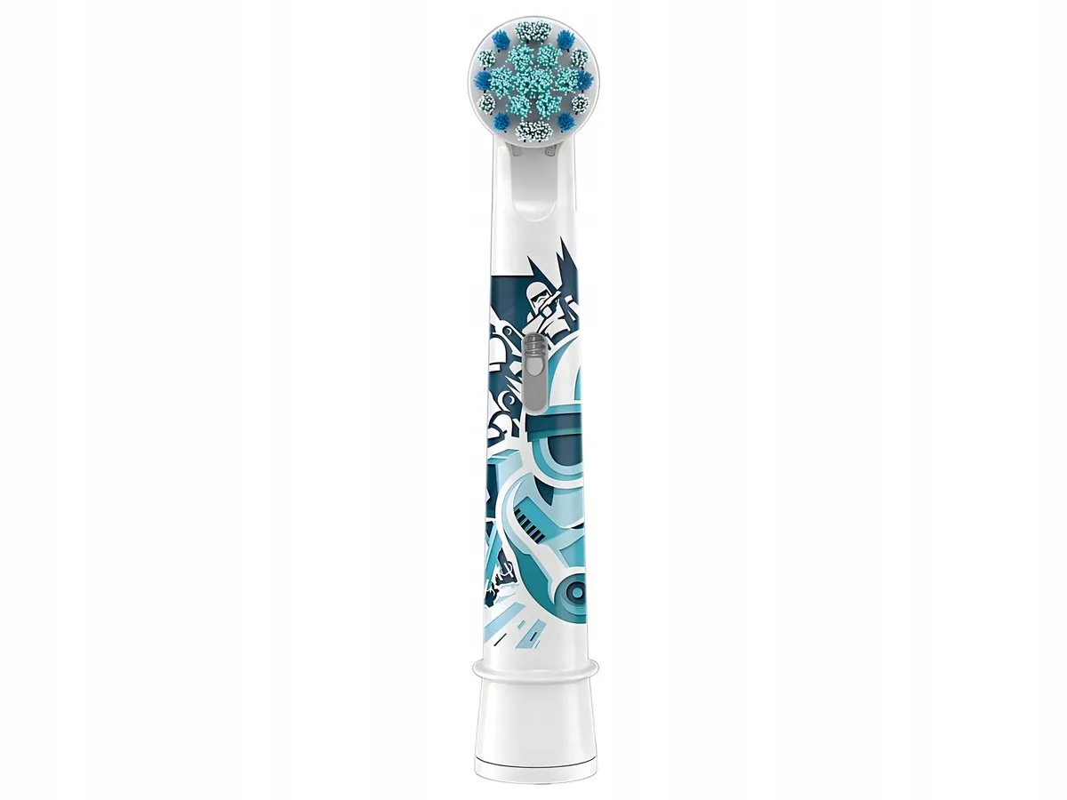 Oral-B EB10 Star Wars Opzetborstels - 2 Stuks - Blauw/Wit