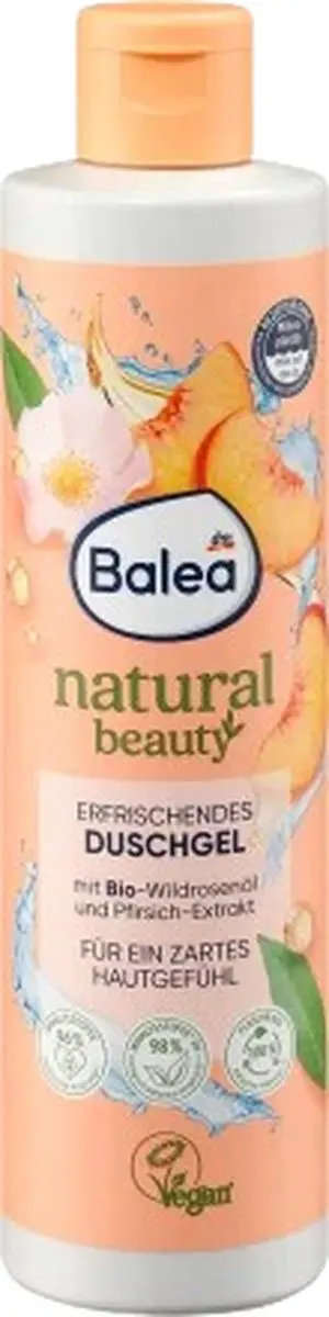 Balea Natural Beauty Douchegel Roze 250ml