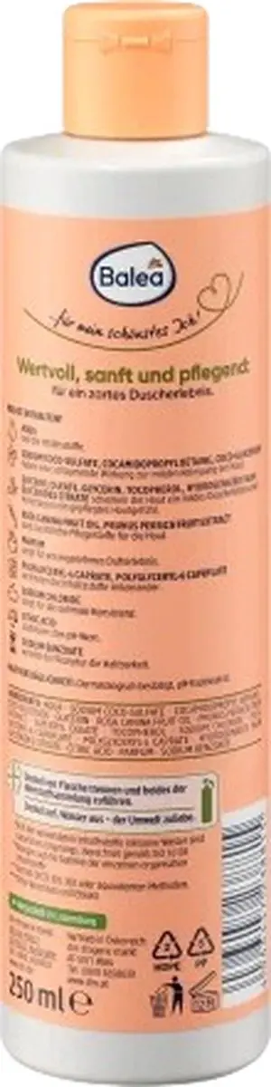 Balea Natural Beauty Douchegel Roze 250ml
