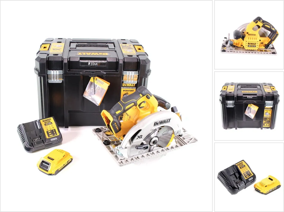 DeWalt DCS 572 D1 Handcirkelzaag 18V