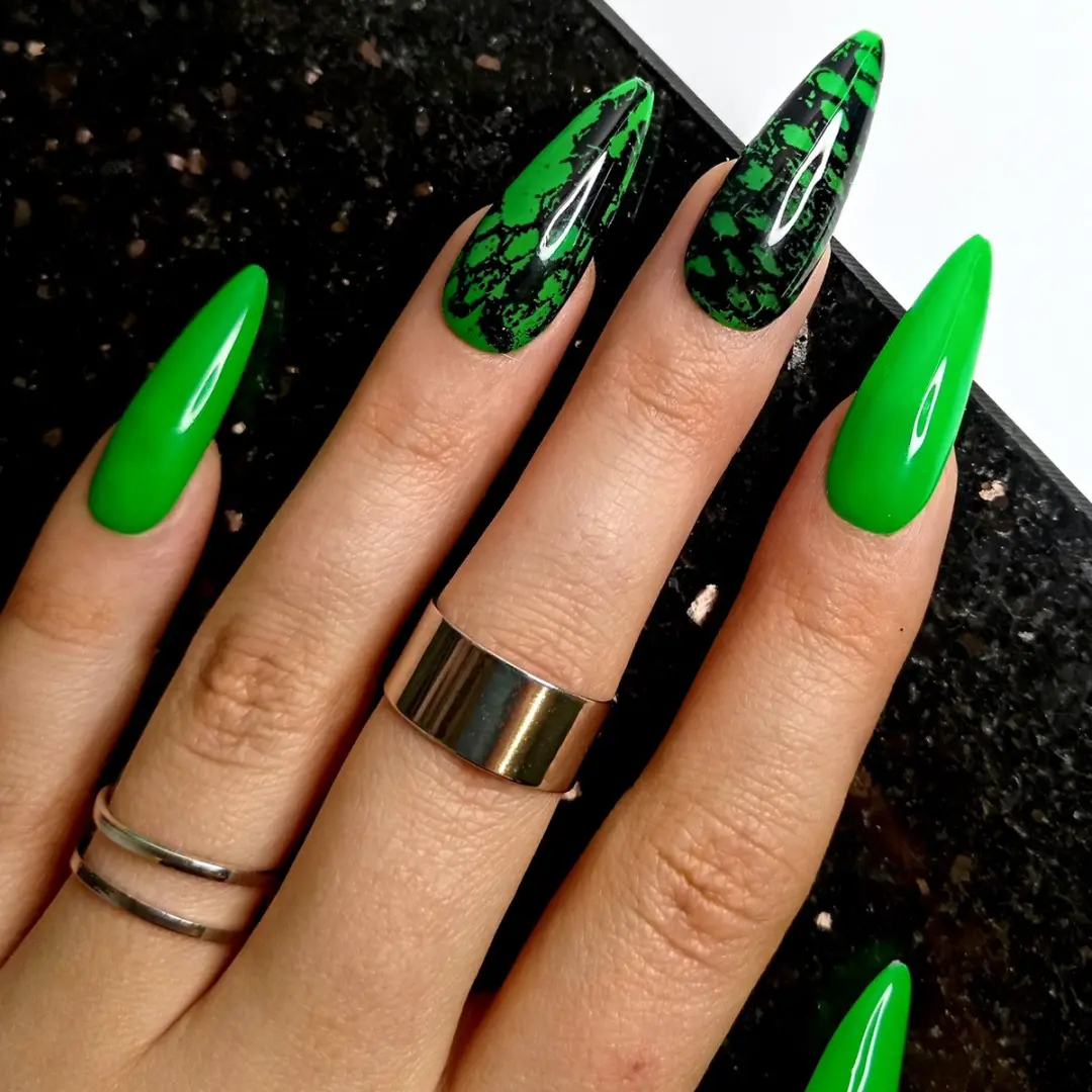 SD Press on Nails B-158 Plaknagels XL Stiletto