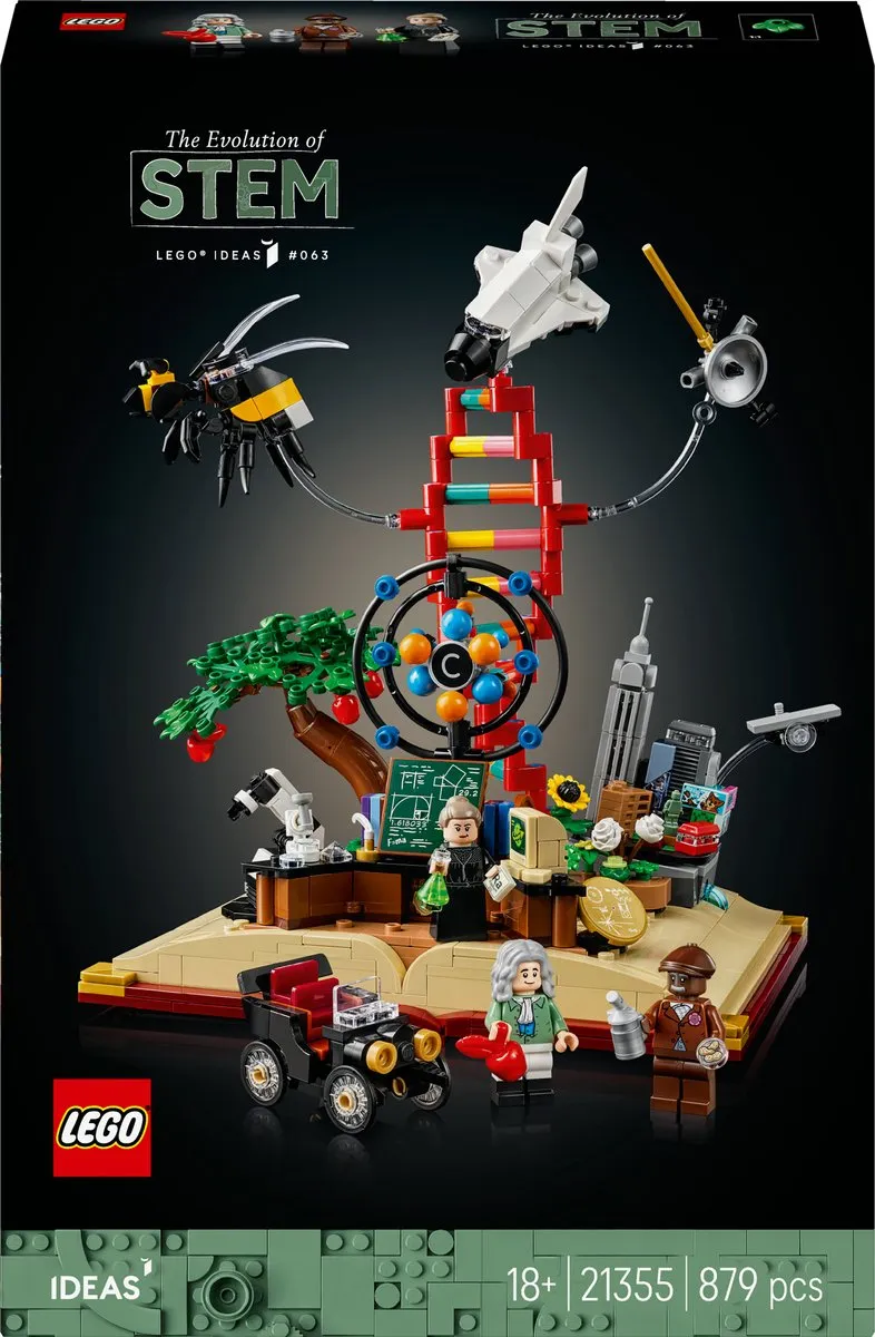 LEGO Ideas De Evolutie van STEM 21355 - 879 Stukken - Meerkleurig