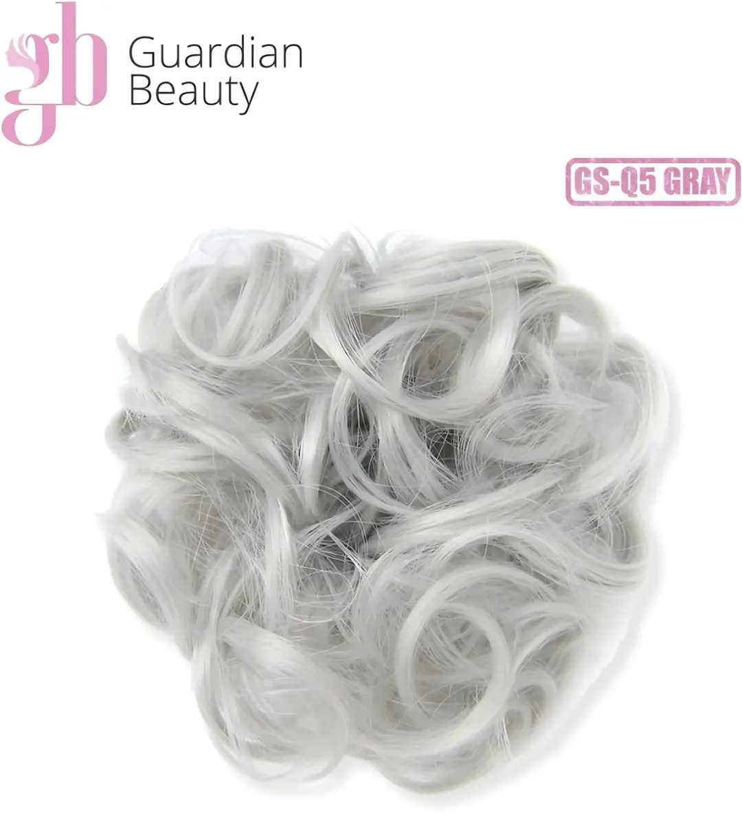 Guardian Beauty Messy Bun Haarwrap Extensie GS-Q5 Grijs