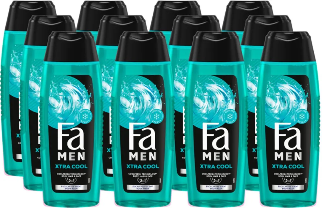Fa Extreme Cool Douchegel 12x250ml