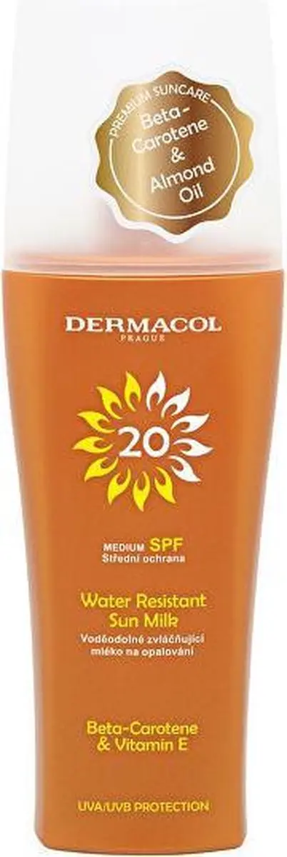 Dermacol Sun Water Resistant Milk Spray SPF 20 - 200ml