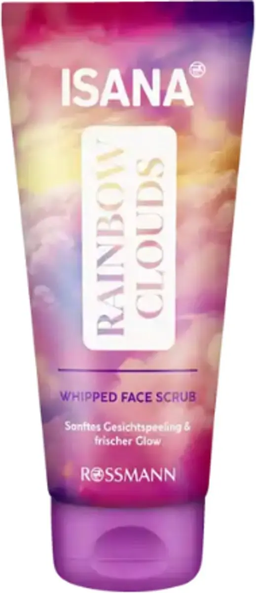 Isana Whipped Face Scrub Rainbow Clouds