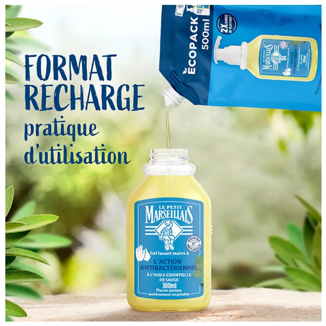 Le Petit Marseillais Antibacteriële Handwasgel 500ml
