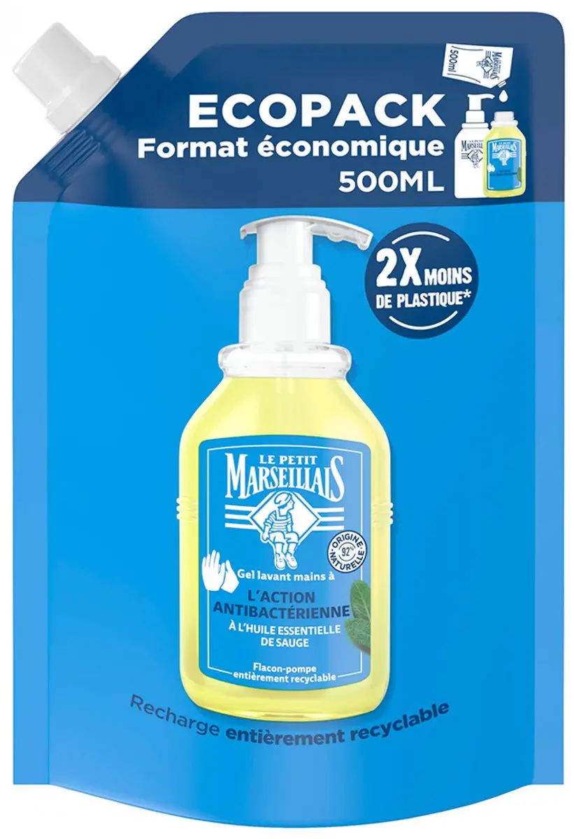 Le Petit Marseillais Antibacteriële Handwasgel 500ml