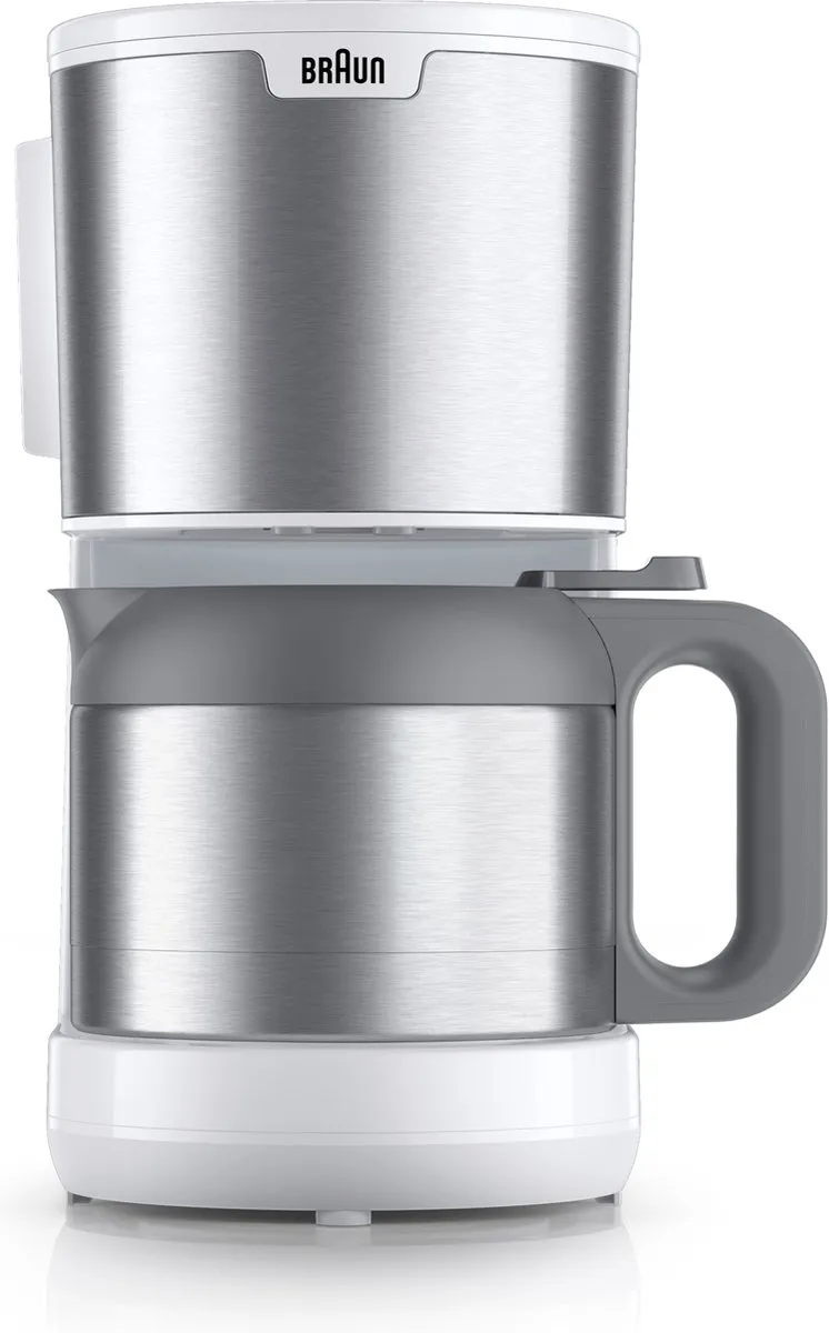 Braun IDCollection KF1505 Filterkoffiezetapparaat 1,2L - 9 Kopjes - Wit
