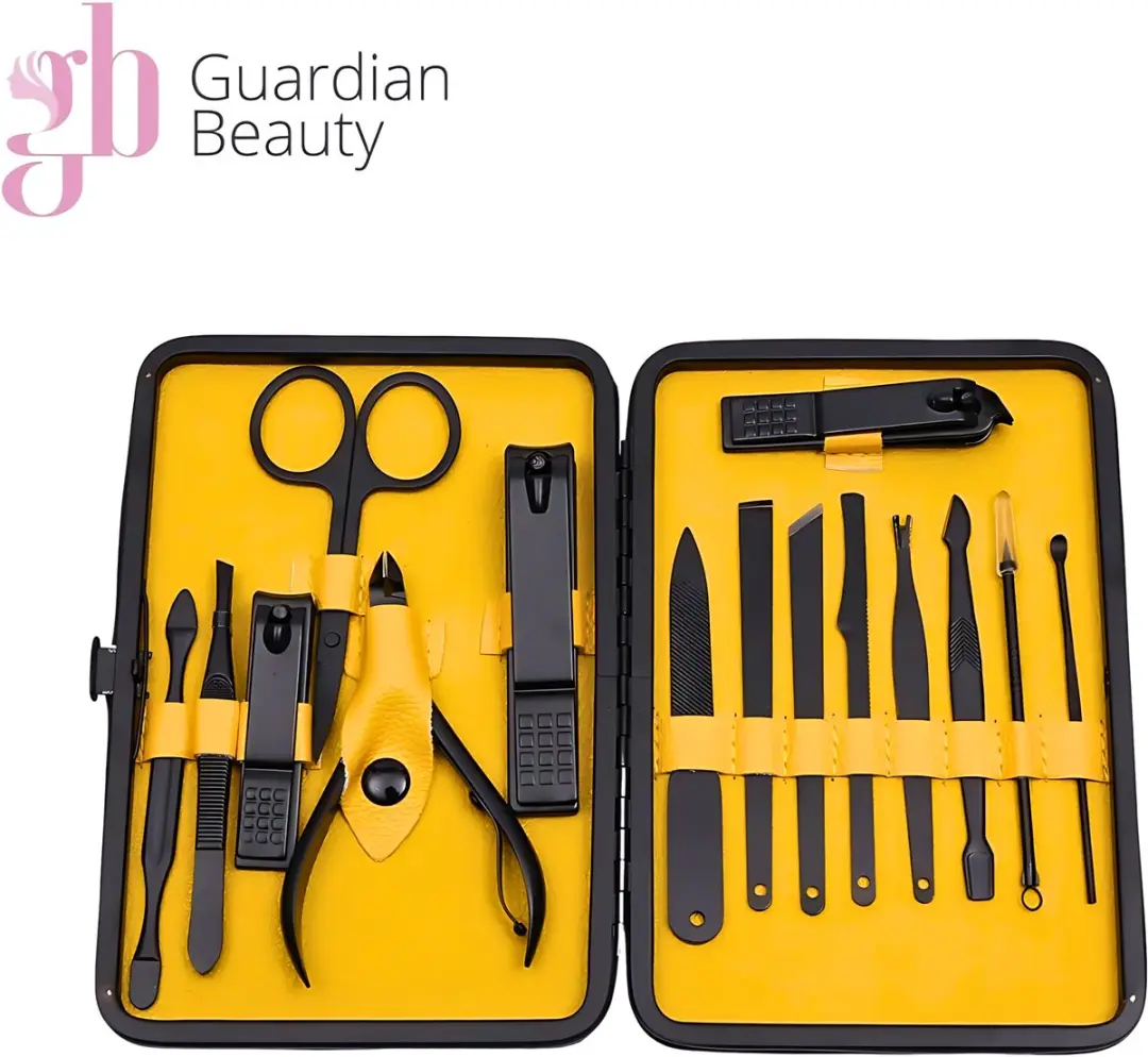 Guardian Beauty Manicure & Pedicure Set 15-delig - Geel