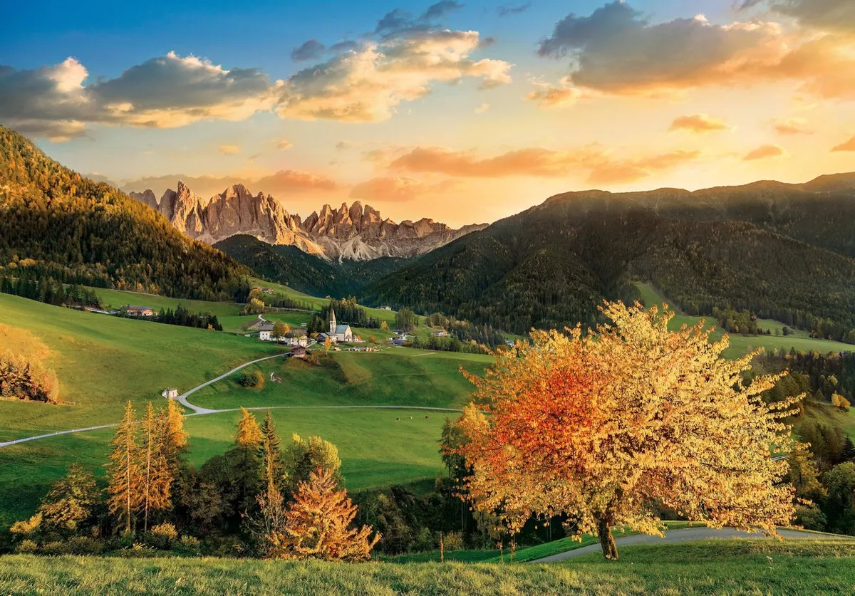 Clementoni Puzzel 3000 Stuks The Alps High Quality Collection - Multi Kleur