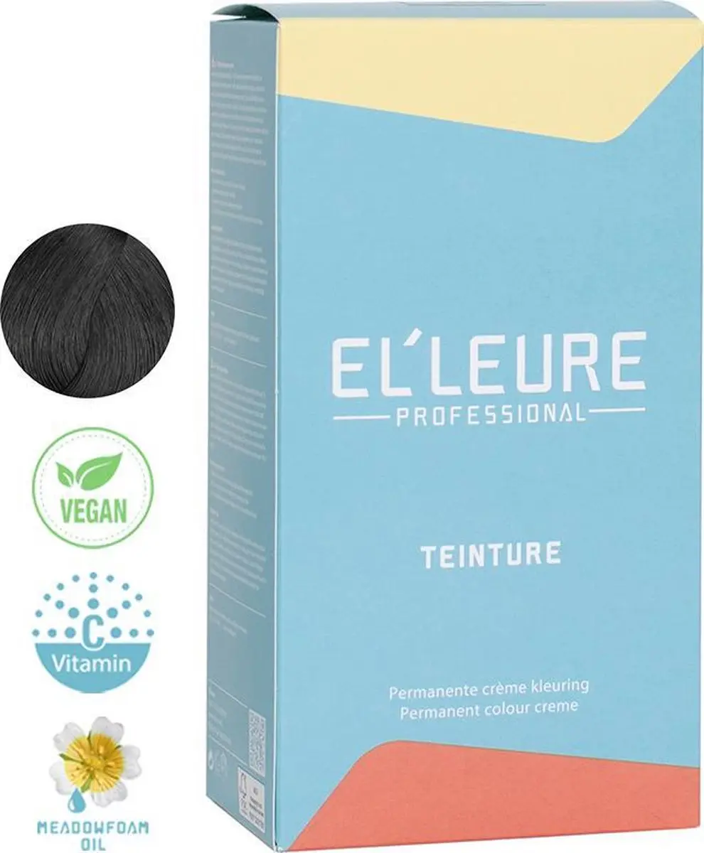 Elleure Haarverf Teinture Single Use 1.0 - Permanent