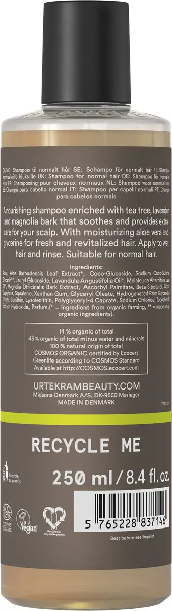 Urtekram Tea Tree Shampoo 250ml