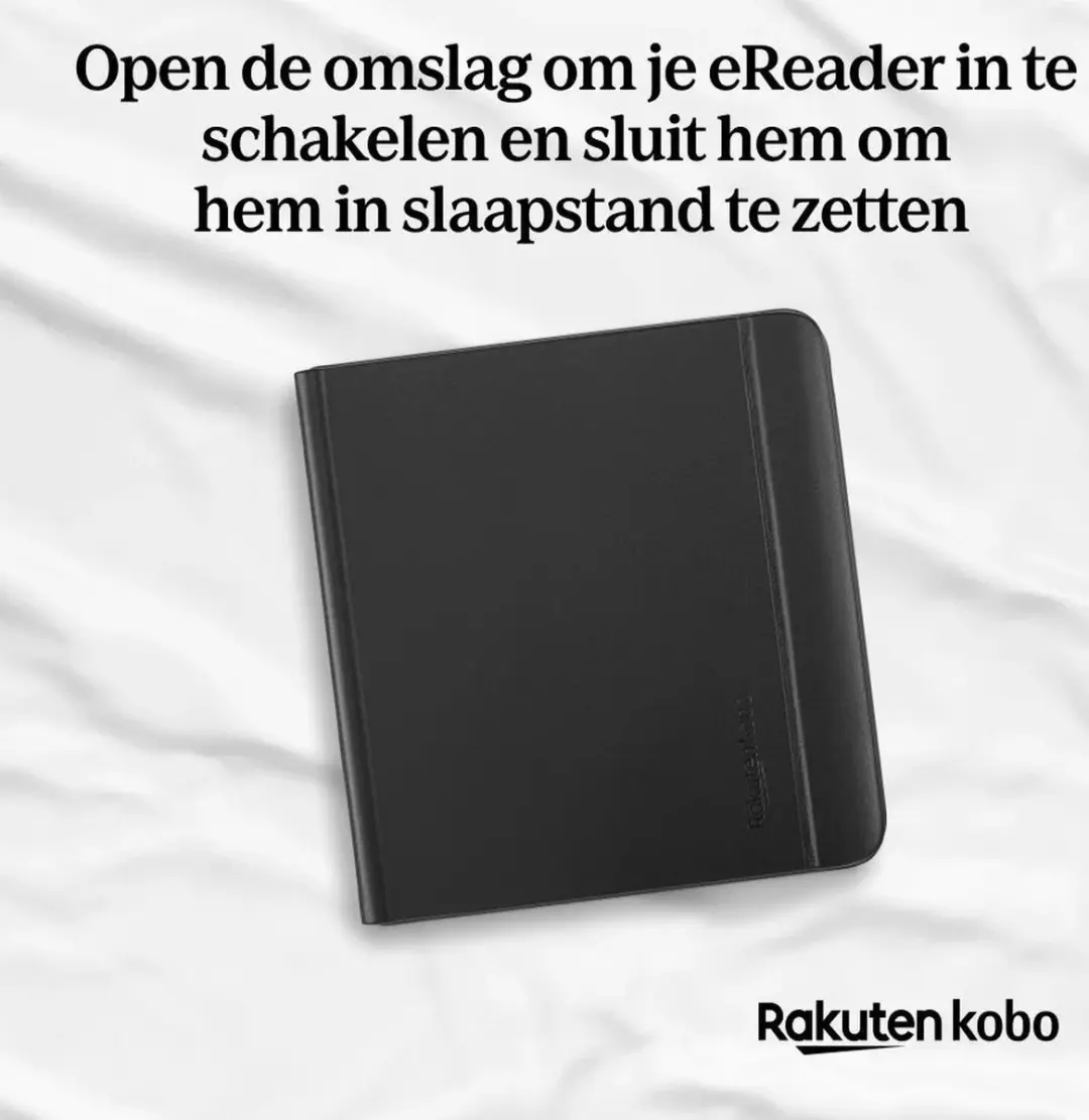Kobo Libra Colour Hoes - Stylus Case - Zwart
