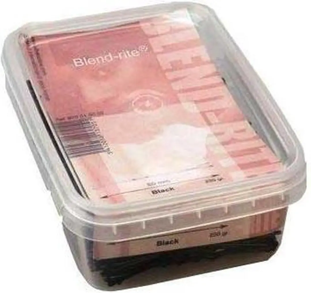 Sibel Blend Rite Haarschuifjes - 250g - Zwart