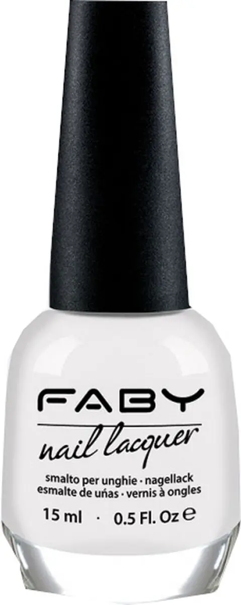 FABY Sugarful Vegan Nagellak Wit
