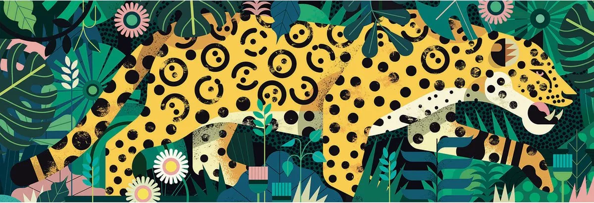 Djeco Puzzel Leopard 1000 Stuks