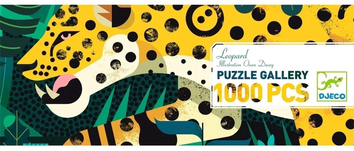 Djeco Puzzel Leopard 1000 Stuks - Multicolor