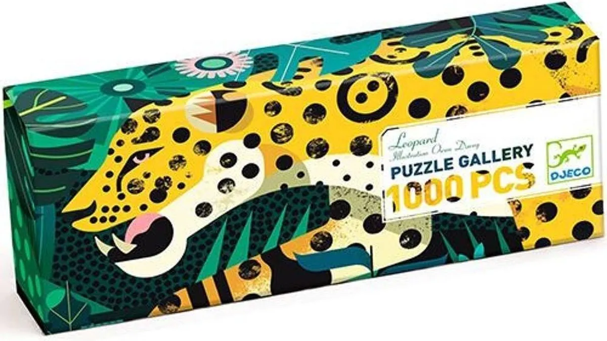 Djeco Puzzel Leopard 1000 Stuks - Multicolor