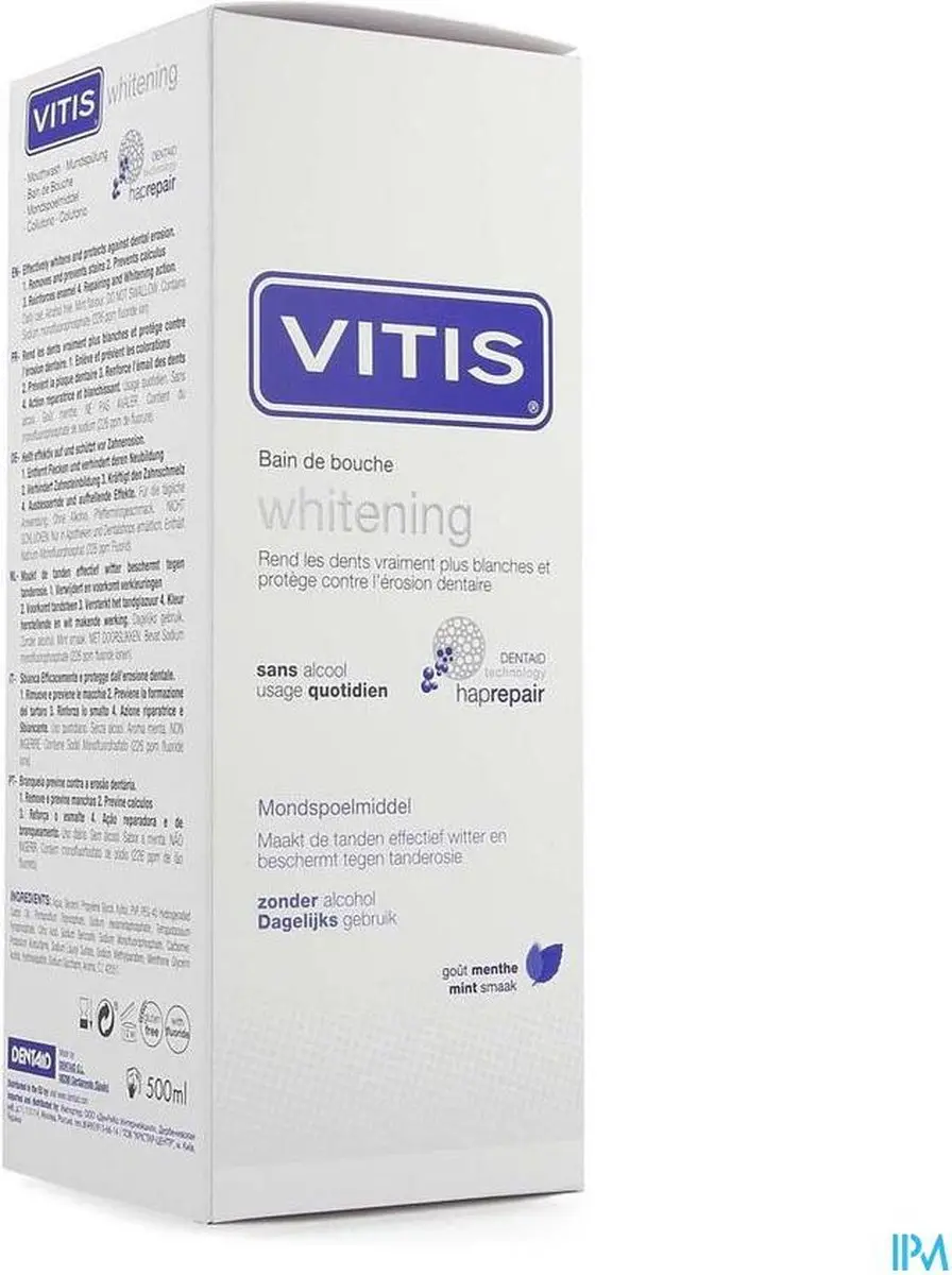 Vitis Whitening Mondwater 500ml