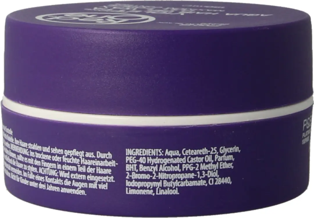Red One Aqua Hair Gel Wax Quicksilver 150ml