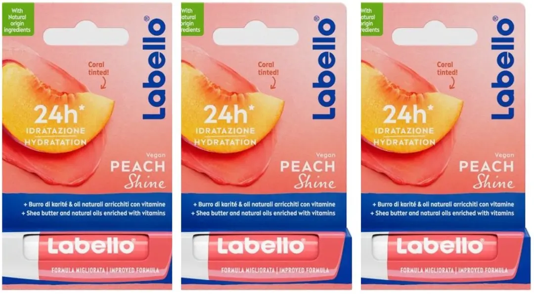 Labello Stick Peach Shine